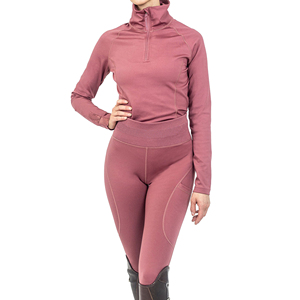 Horsekraft Culotte d'équitation personnalisable en silicone, anti-humidité, taille haute, avec poche pour téléphone, confortable pour femme - Product Image 3