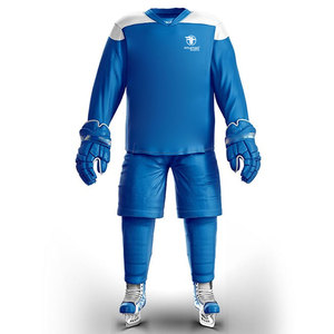 Most Popular Design Your Own Logo Durable Lightweight <b>Waterproof</b> Quick Dry Ice Hockey Uniform Plus Size Breathable for Adult - Product Image 1