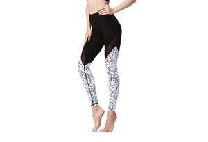 Nouveau style tendance : Leggings de sport taille haute pour femme, idéaux pour le yoga, la gym et le jogging – Extensibles dans les quatre sens (Spandex/Nylon) - Product Image 6