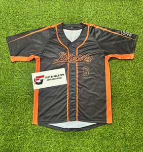 Maillot de baseball personnalisé sublimé, respirant et anti-humidité en polyester, uniformes d'équipe pour hommes/femmes/jeunes, OEM/ODM disponible - Product Image 1