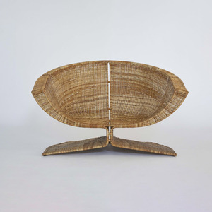 Chaise de méditation en rotin pour personnes âgées, avec dossier, pour yoga et relaxation (vente en gros) - Product Image 1
