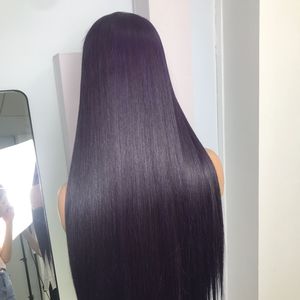 Precio al por mayor 100% Raw Virgin Vietnamita Cabello humano Encaje Peluca Hueso Recto Trama Violeta Super Doble Extensiones de cabello - Product Image 3