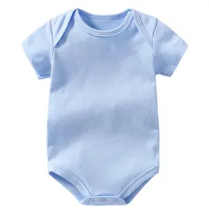 New born infant and toddlers cotton rompers in wholesale cheap price baby jumpsuit babies clothing kids wears romper