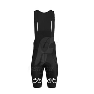 Ensemble de maillot et short de vélo pour hommes adultes tendance, respirant, en polyester, uniforme de cyclisme avec couleur et logo personnalisés - Product Image 4