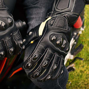 Guantes de Motociclismo de Carreras para Hombre de Alta Calidad, Diseño Personalizado, Nuevo Estilo, Cuero Genuino, Térmicos, Servicio OEM - Product Image 3