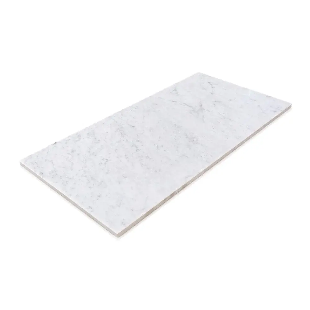 Bianco Carrara กระเบื้องปูพื้นหินธรรมชาติสีขาว Gioia กระเบื้องหินอ่อนคาร์ราราสีขาวอิตาลี เวโรนา แผ่นหินอ่อนคาร์รารา