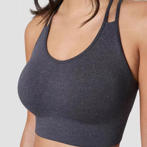 Conjuntos de Yoga de Dos Piezas al por Mayor, Unisex, con Logotipo Personalizado en la Parte Delantera, Cintura Elástica, Leggings Largos con Hombros Descubiertos, para Gimnasio y Entrenamiento - Product Image 5