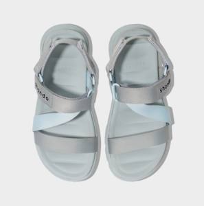 Sandales vietnamiennes au design élégant bleu ciel et gris, en alliage antimol durable - Product Image 1