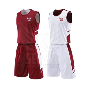 Nouveauté, best-seller, uniforme de basket-ball réversible, uniforme de basket-ball réversible haute résistance - Product Image 2