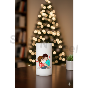 Velas Decorativas ARTWORK PILLAR CANDLES, Opción de Decoración para el Hogar, Bodas, Navidad, Pascua, Cumpleaños y San Valentín - Product Image 3