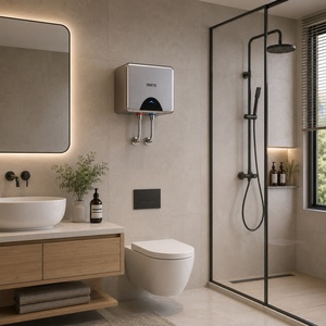 Vietnamese Factory Wholesales Price 20 Liter Tank Home Bathroom Square Electric Storage Water Heater Rossi Perito Square 20 - Product Image 2