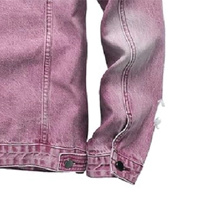 Fabricante OEM de Chaquetas Vaqueras de Moda al por Mayor, Chaqueta Vaquera Estilo Vintage para Hombre y Mujer, Nueva y Elegante - Product Image 2