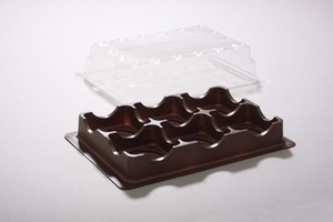 กล่องใส่ขนมไหว้พระจันทร์พลาสติกจากไต้หวัน พร้อมฝาใส - Product Image 3