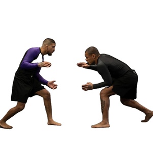 เสื้อต่อสู้แขนสั้นแบบบีเอ็มเอ็มเอ็มเอ็มเอ็มเอ็มมาผ้าซับเหงื่อออกแบบได้ตามต้องการแผงป้องกันผื่นคันตามสั่ง - Product Image 6