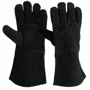 Gants de sécurité en cuir de vachette pleine fleur haute performance, excellente résistance à la chaleur et aux étincelles, robustes pour la construction et la lutte contre les incendies - Product Image 6