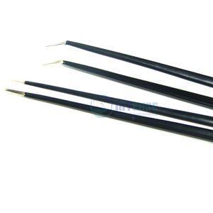 Pinces bipolaires à baïonnette en acier inoxydable de qualité supérieure, antiadhésives, isolées, angulées à 45 degrés, manuelles, réutilisables, chirurgicales, médicales - Product Image 4