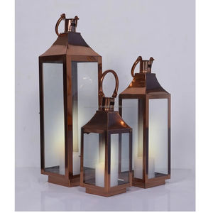 Lanterne à bougie en fer faite à la main de luxe moderne de haute qualité, couleur personnalisée, pour la décoration de la maison à un prix très bas - Product Image 1