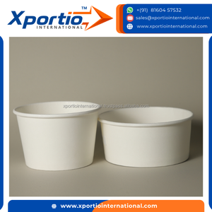 Premium Quality Paper Container Costume Design White Kraft Paper Oil Resistance Packaging For Restaurants & Food Service - Product Image 4