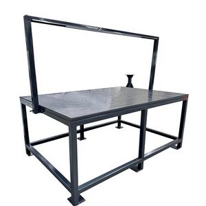 Banco de Trabajo Industrial de Alta Resistencia y Calidad de Exportación con Amplia Superficie de Trabajo, Placas de Anclaje Integradas y Barra de Luz Plegable en Oferta - Product Image 4