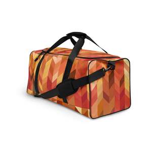 Bolsa de Lona de Nailon de Lujo Personalizada de Alta Calidad, Forro de Poliéster, Impresión por Sublimación con Logotipo Personalizado, Capacidad de 30-40L, Cierre de Cremallera - Product Image 4