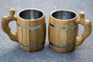 แก้วมัคแบบ Tankard ทำด้วยมือแบบดั้งเดิม - Product Image 6
