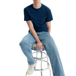 Camiseta Deportiva de Cuello Redondo para Hombre, Tejido de Punto, Transpirable, Diseño Liso, Ajuste Deportivo - Product Image 2