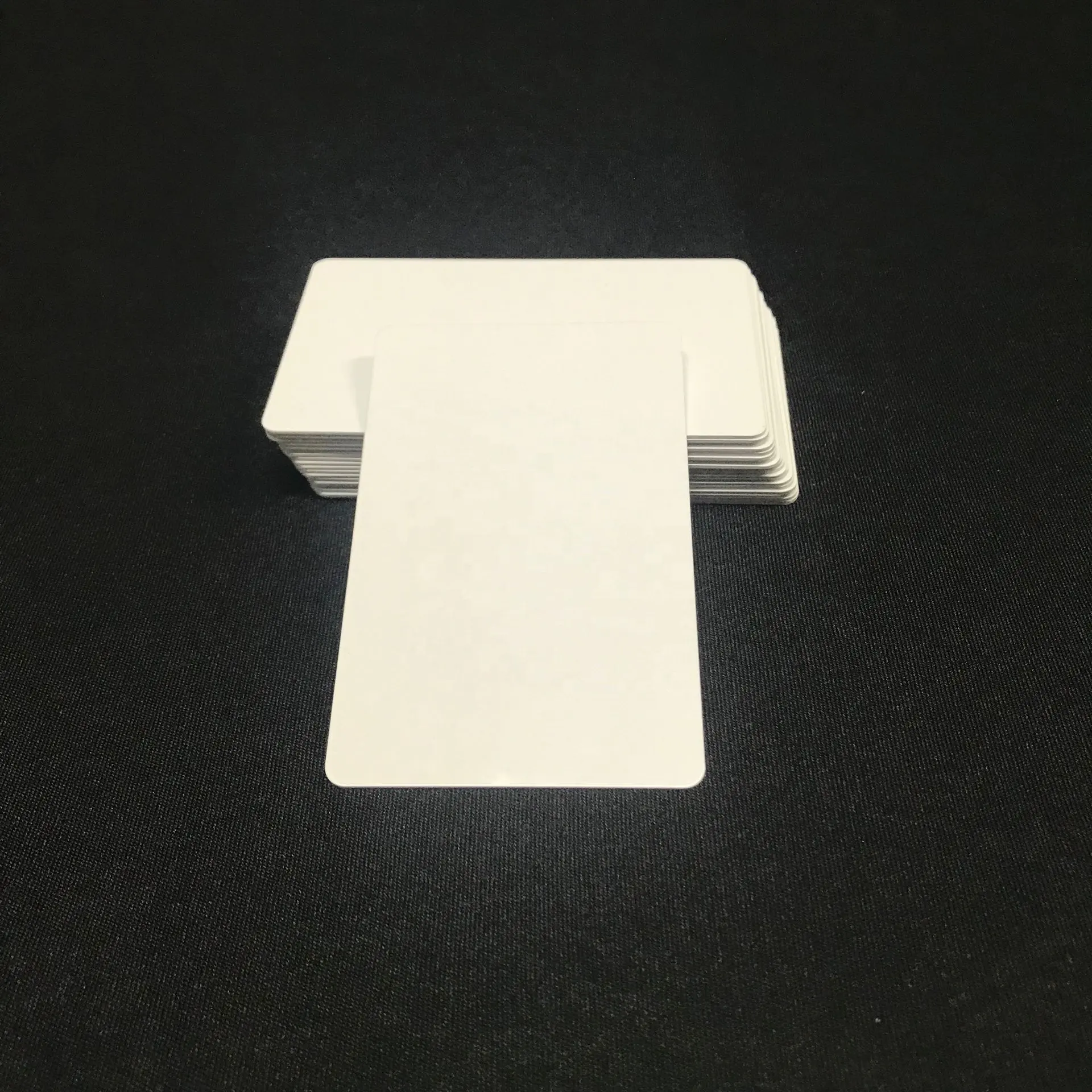 Kartu PVC CR80 Putih Kosong, untuk Printer Inkjet Pencetak Sublimasi Termal