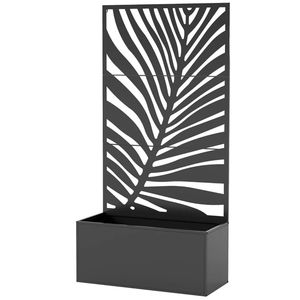 Fioriere Rialzate con Vasi in Metallo e Supporti per Piante, Vassoi Premium per Decorazioni Esterne - Product Image 5