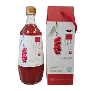 Sirop Omija MKM Wild Fresh, extrait liquide de plante, 700 ml, contenant en plastique de qualité alimentaire, 5-HTP, vitamine C, concentré de fruits 100 % pur - Product Image 5