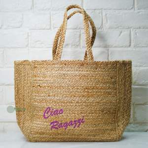 Sac messager bohème tendance 2026 en jute et coton pour femme – Design élégant fait main pour la plage, les fêtes, le shopping – Mode féminine Inde - Product Image 2