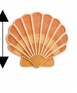 Salvamanteles trenzado hecho a mano con fibra de bambú 100% y yute, antideslizante, ecológico, con diseño de plantas, de 14 pulgadas. - Product Image 3