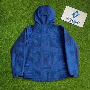 เสื้อแจ็คเก็ตมอเตอร์ไซค์มีฮู้ดสำหรับผู้ชาย Styliro กันลม กันน้ำ สปอร์ต สีดำเหลือง แต่งลายปัก ปิดด้วยซิปด้านหน้า - Product Image 3