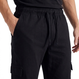 Nouvelle Collection 2026 – Ensemble Survêtement Décontracté Homme 100% Polyester Automne – Noir Coupe Slim Respirant Écologique – T-shirt & Pantalon – En Promotion - Product Image 4