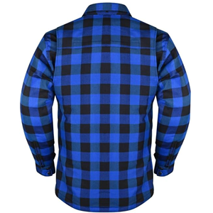 Chemise unisexe à manches longues à carreaux avec poches à rabat, col classique, 100 % coton, séchage rapide, noir, blanc, gris, style automne - Product Image 5
