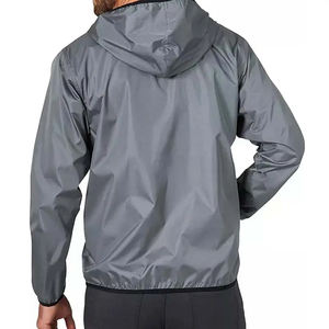 Chaqueta cortavientos de lluvia con cuello levantado para hombre de diseño, chaqueta de lluvia deportiva impermeable de alta calidad para Primavera en oferta - Product Image 5