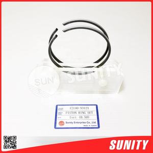 Anillo de pistón de gran tamaño TAIWAN SUNITY 59.5mmX2.0mmX2.0mm OEM 12140-93121 para Motor fueraborda Suzuki 15HP - Product Image 4