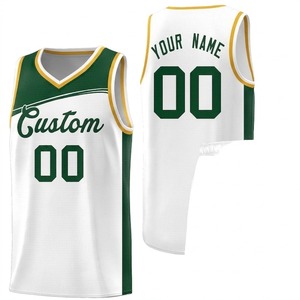 Camiseta de Baloncesto para Hombre, Cuello en V, Sin Mangas, Impresión Sublimada, Transpirable, Protección UV, Secado Rápido, Poliéster, Números de Equipo, Deporte - Product Image 4