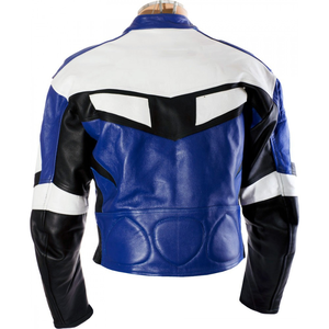 20256Best Moto Crossover Leather <b>Jacket</b> for Men <b>Biker</b> Style Genuine OEM Plain White Moto Style Leather <b>Jacket</b> for - Product Image 3