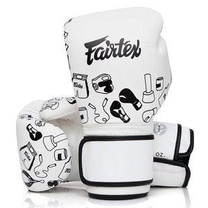ถุงมือชกมวย Fairtex แบบปรับได้ พิมพ์ลายดิจิตอลตามสั่ง OEM พร้อมสายรัดปรับระดับได้ จับกระชับมือ ใช้งานสะดวก - Product Image 5