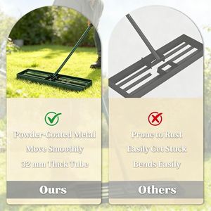 Aeratore per Prato a Rullo Premium per Aerare il Terreno e Migliorare la Salute del Prato - Product Image 4