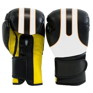 Guantes de Boxeo Profesionales en Oferta, Precio de Fábrica, Guantes de Entrenamiento de PU con Logotipo Personalizado y Vendas para las Manos, para Hombre - Product Image 4