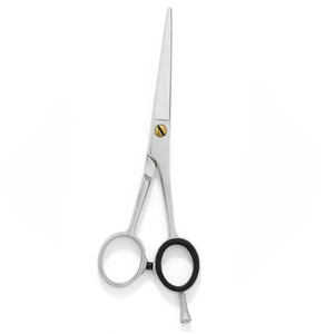 Ciseaux de coiffure professionnels en gros, en acier inoxydable, lame tranchante, pour droitiers, manche long, poignée en plastique, outil de coiffure - Product Image 6