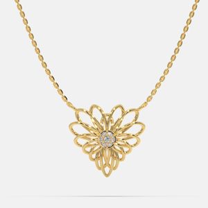 Vente flash : collier pendentif Infinity en or pour femme, bijoux de luxe, cadeau pour anniversaire ou anniversaire de mariage, disponible à la vente - Product Image 2