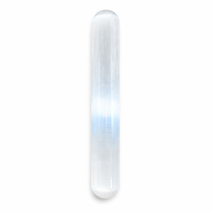 Varita de Selenita Blanca Natural de Alta Calidad, Cristal Pulido y Duradero de 15 cm, para Sanación, Masajes, Limpieza Energética, Reiki, Decoración - Product Image 1