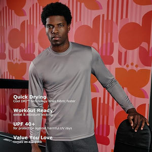 Camisa de Manga Larga de Bambú para Hombre, Protección Solar UV SPF UPF50+, Secado Rápido, con Logotipo Personalizado, Fabricada con Poliéster y Elastano - Product Image 6