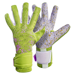 Gants de gardien de but professionnels, haute adhérence, paume en latex allemand, avec logo personnalisé, respirants, pour entraînement et matchs de football - Product Image 5