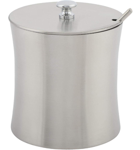 Stainless Steel <b>Spice</b> And Herb Bowl <b>Jar</b> Sugar Pots and Cream Pot Set with Spoon for Tabletop Decor - Product Image 6