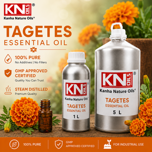 Premium-Quality Tagetes <b>Essential</b> <b>Oil</b> 100% Pure Organic Certified Tagetes Minuta Bulk Manufacturer Worldwide Exporter - Product Image 2