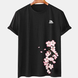 T-shirts pour hommes en tissu doux, inspirés des tendances, conçus pour la salle de sport, l'entraînement, l'usage quotidien et le style streetwear décontracté. - Product Image 1