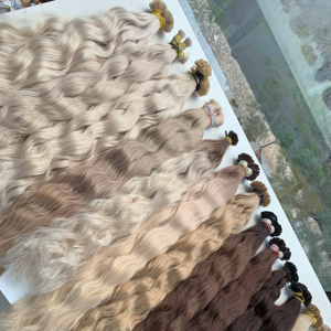 ผมแท้เวียดนามจากฮานอยของ NASA HAIR VIETNAM แบบเป็นมัด หนา/ปลายผมหนา ราคาโรงงาน รับทำโลโก้ตามสั่ง - Product Image 1